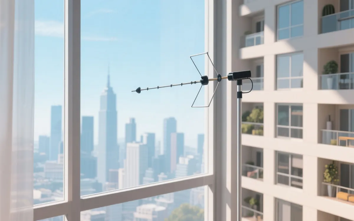 数字高清天线（OTA）示意图